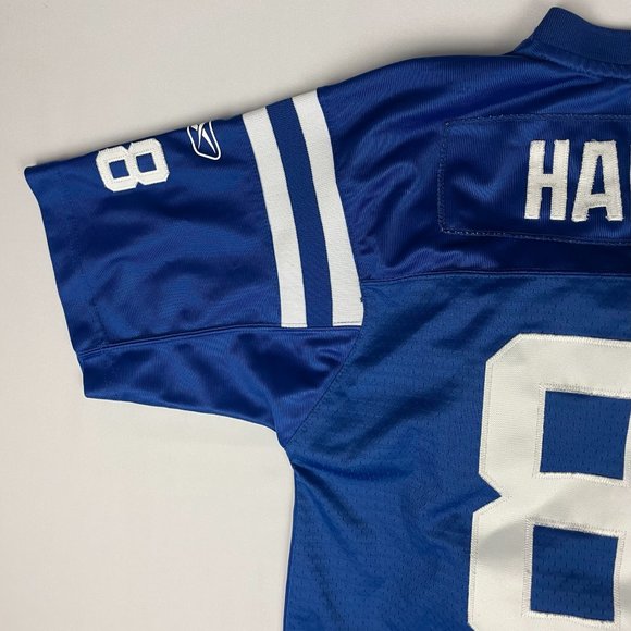 Marvin Harrison Indianapolis Colts Reebok Stitch Jersey Blue Women's Size XL 88 - Picture 8 of 11